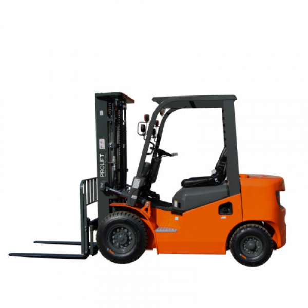 Дизельный погрузчик CPCD15-WS5K2 с японским двигателем, свободным подъемом и боковым смещением вил