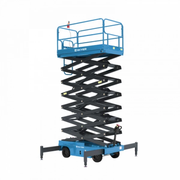 Подъемник самоходный электрический ножничный ведомый SKYER SPFP1403 HV Market