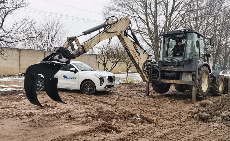 Ковш для экскаваторов-погрузчиков лепестковый Impulse PTB-07-500 HV Market