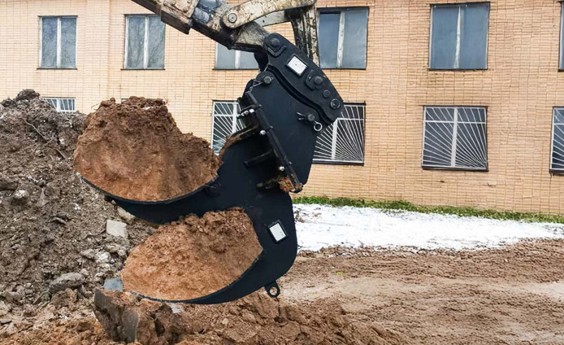 Ковш для экскаваторов-погрузчиков лепестковый Impulse PTB-07-450