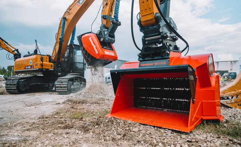 Роторный просеивающий ковш HammerMaster DH 3-17 HV Market