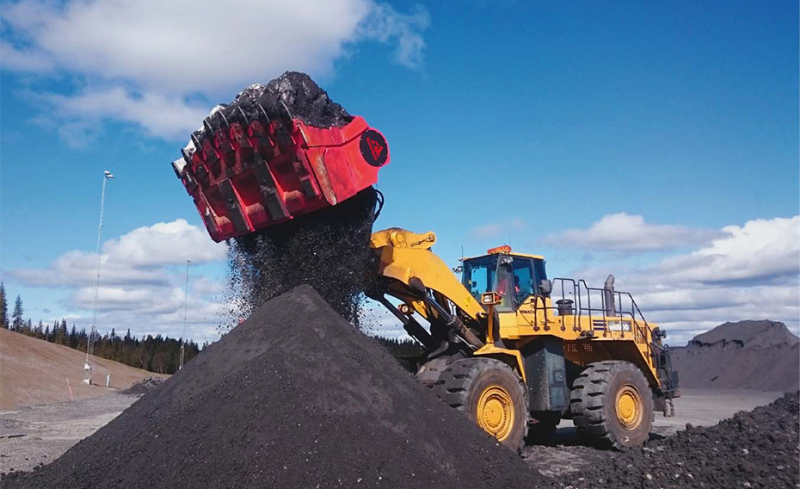 Роторный просеивающий ковш HammerMaster M 3-25 HV Market