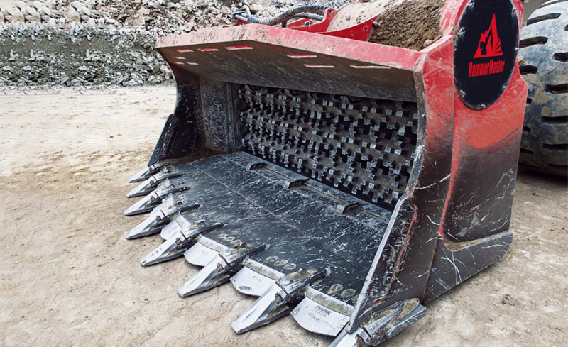 Роторный просеивающий ковш HammerMaster M 4-32 HV Market