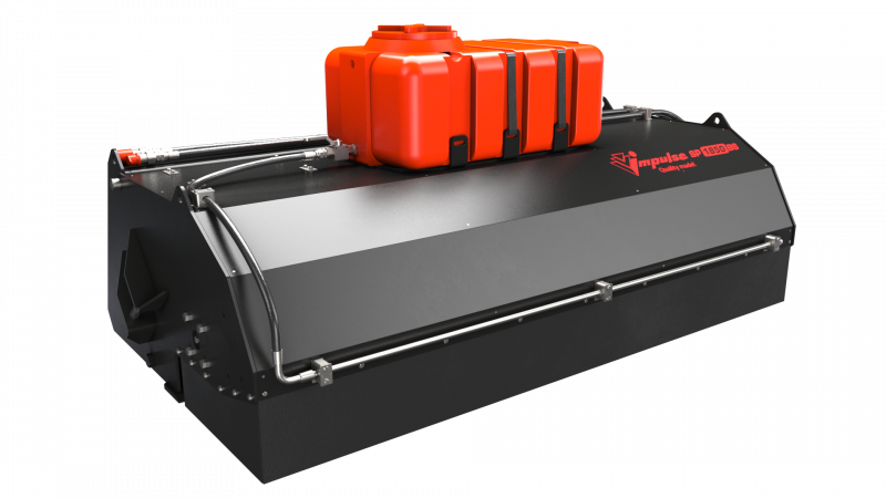 Щетка дорожная коммунальная Impulse SP1850BS с бункером и системой орошения