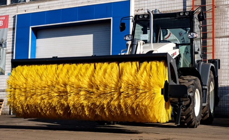 Щетка дорожная Impulse SP2400 мех поворот с плитой HV Market