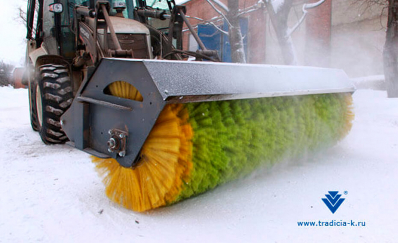 Щетка дорожная Impulse SP2400G гидроповорот с плитой HV Market