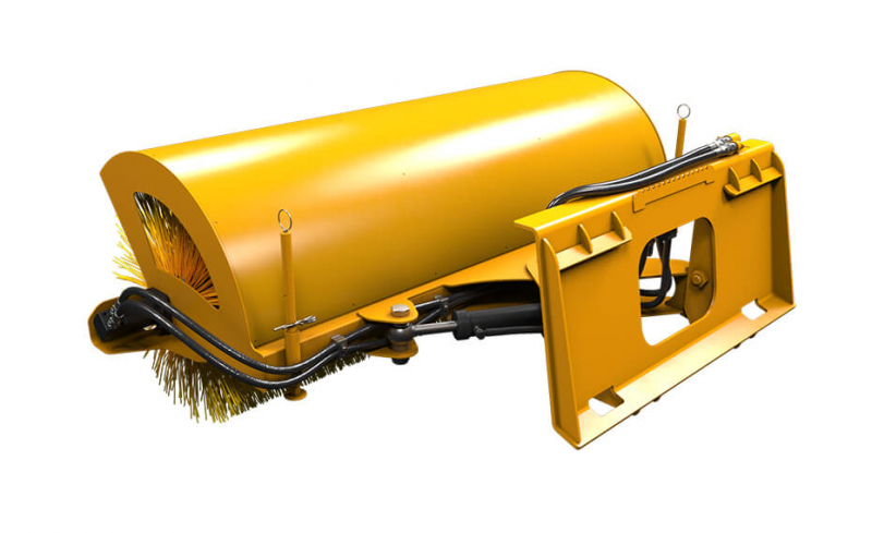 Щетка дорожная коммунальная Delta RS 1900x800G с гидравлическим поворотом