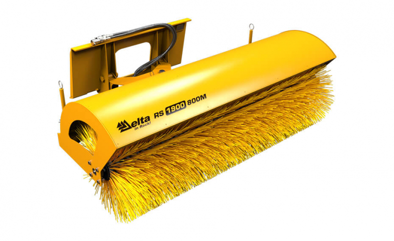 Щетка дорожная коммунальная Delta RS 1900x800M с механическим поворотом