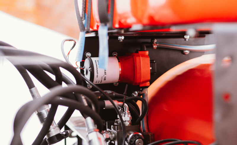 Система орошения щетки Impulse SP 1800 (бак 100 л насос + форсунки)