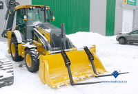 Вилы откидные паллетные Impulse PF2000 на ковш John Deere 325J/315SK/325SK HV Market