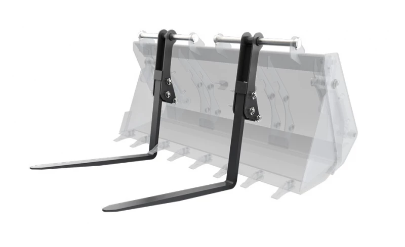 Вилы откидные паллетные Impulse PF2000 на ковш Tarsus 880 HV Market