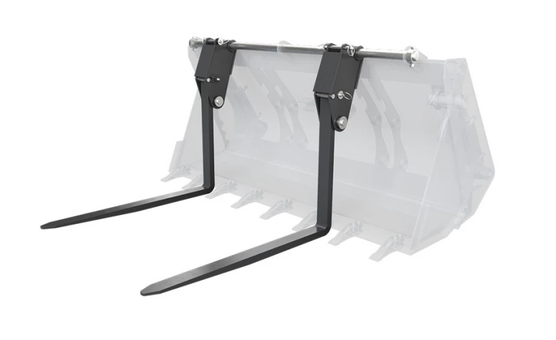 Вилы откидные паллетные Impulse PF2000 на ковш CAT 428/444 HV Market