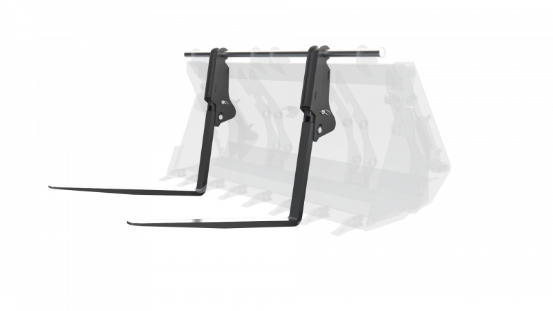 Вилы откидные паллетные Impulse PF2000 на ковш Cukurova 884/888