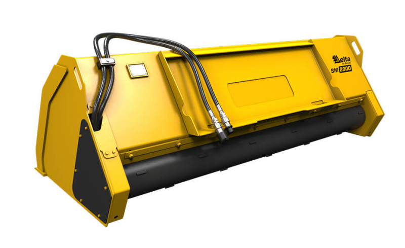 Пескоразбрасыватель Delta SM2000 на мини-погрузчики МКСМ HV Market