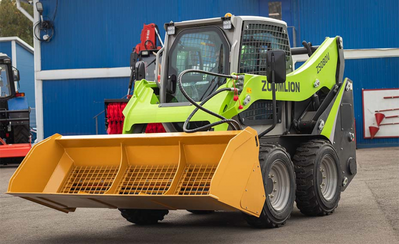 Пескоразбрасыватель Delta SM2000 на мини-погрузчики МКСМ HV Market