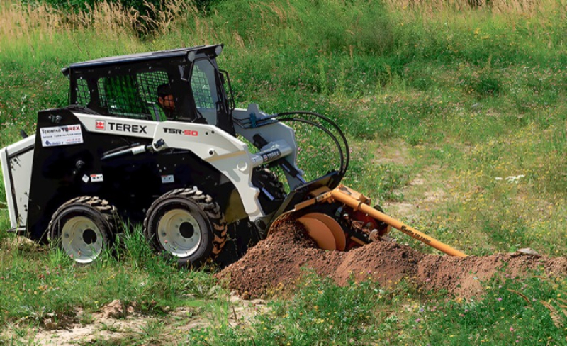 Траншеекопатель Delta TR1500 для грунта HV Market