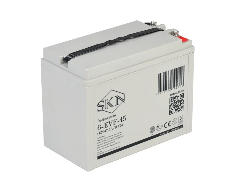 Тяговый аккумулятор SKN 6-EVF-45 (12V47.5A/H C5)