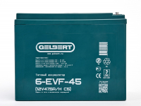 Тяговый аккумулятор Gelbert 6-EVF-45 (12V47.5A/H C5) HV Market