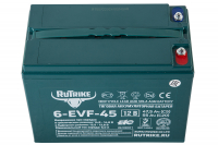 Тяговый аккумулятор RuTrike 6-EVF-45 (12V45A/H C3) HV Market