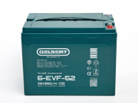Тяговый аккумулятор Gelbert 6-EVF-52 (12V55A/H C5) HV Market