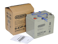 Тяговый аккумулятор Gelbert 6-EVF-80 (12V84A/H C5) HV Market