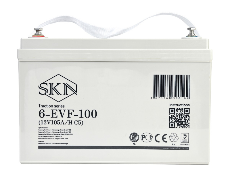 Тяговый аккумулятор SKN 6-EVF-100 (12V105A/H C5)