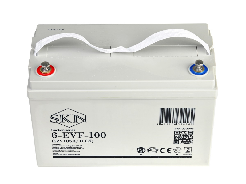 Тяговый аккумулятор SKN 6-EVF-100 (12V105A/H C5)