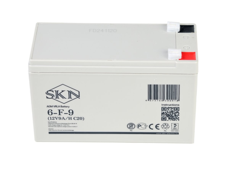 Аккумулятор для ИБП SKN 6-F-9 (12V9A/H C20)