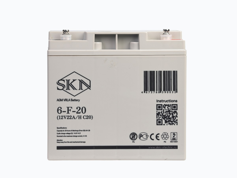 Аккумулятор для ИБП SKN 6-F-20 (12V20A/H C20)