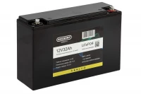 Литиевый тяговый аккумулятор Gelbert LiFePO4 (12V/32Ah/32A/384Wh) [6-EVF-32] HV Market