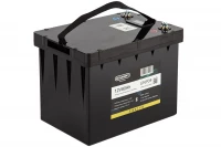 Литиевый тяговый аккумулятор Gelbert LiFePO4 (12V/80Ah/80А/600Wh) BT/Display HV Market