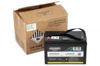 Литиевый тяговый аккумулятор Gelbert LiFePO4 (24V/80Ah/100A/1,920Wh) Bluetooth HV Market