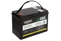 Литиевый тяговый аккумулятор Gelbert LiFePO4 (24V/100Ah/120А/2,400Wh) Bluetooth HV Market