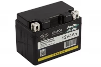 Аккумулятор для мототехники SKN LiFePO4 YTX4L-BS (12V/4Ah/50A) [UTX4L-BS, CT 1204, MT 12-4] HV Market