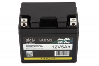 Аккумулятор для мототехники SKN LiFePO4 YTX5L-BS (12V/5Ah/80A) [UTX5L-BS, CT1205, YT5L-BS] HV Market