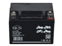 Аккумулятор стартерный для мототехники SKN YTX4L-BS (12V/4Ah/50A) [UTX4L-BS, CT 1204, MT 12-4] HV Market