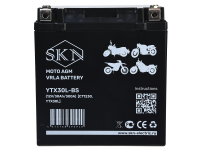 Аккумулятор стартерный для мототехники SKN YTX30L-BS (12V/30Ah/300A) [CT 1230, YTX30L] HV Market