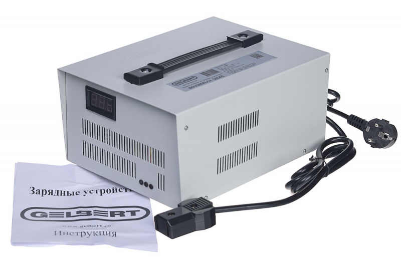 Зарядное устройство Gelbert для свинцовых аккумуляторов 60V120A/Н (20А)