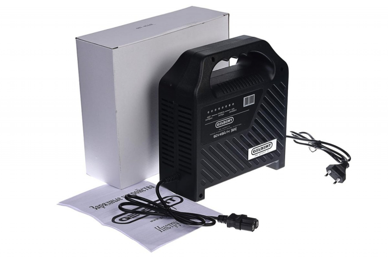 Зарядное устройство Gelbert для свинцовых аккумуляторов 60V45A/H (6A)