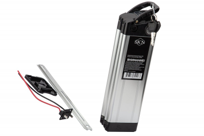 Аккумулятор для электровелосипеда SKN 36V 10.4Ah silver (Silver Fish) HV Market