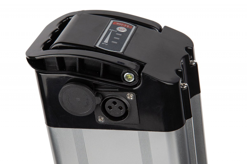 Аккумулятор для электровелосипеда SKN 36V 10.4Ah silver (Silver Fish)