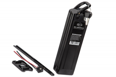 Аккумулятор для электровелосипеда SKN 48V 13Ah black (Silver Fish) HV Market