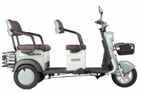 Электротрицикл Rutrike Gelbert Beta 48V/60V 800Вт Серебристо-белый HV Market