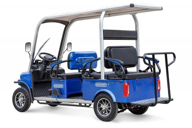 Гольф-кар мини Gelbert Sirma 60V 1200Вт Красный HV Market