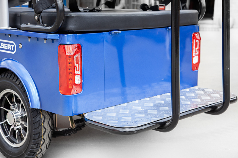 Гольф-кар мини Gelbert Sirma 60V 1200Вт Красный HV Market