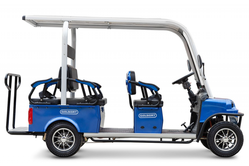 Гольф-кар мини Gelbert Sirma 60V 1200Вт Красный HV Market