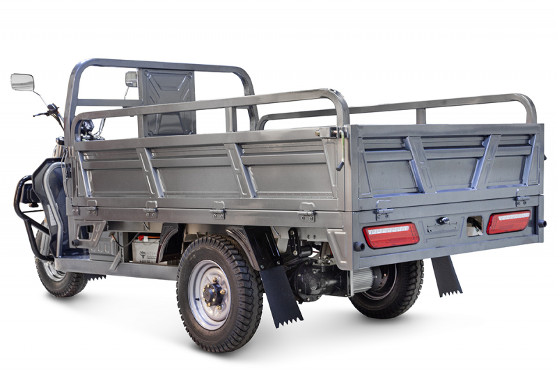 Грузовой электрический трицикл Rutrike Эксперт ПРО Плюс 2200 Серый HV Market