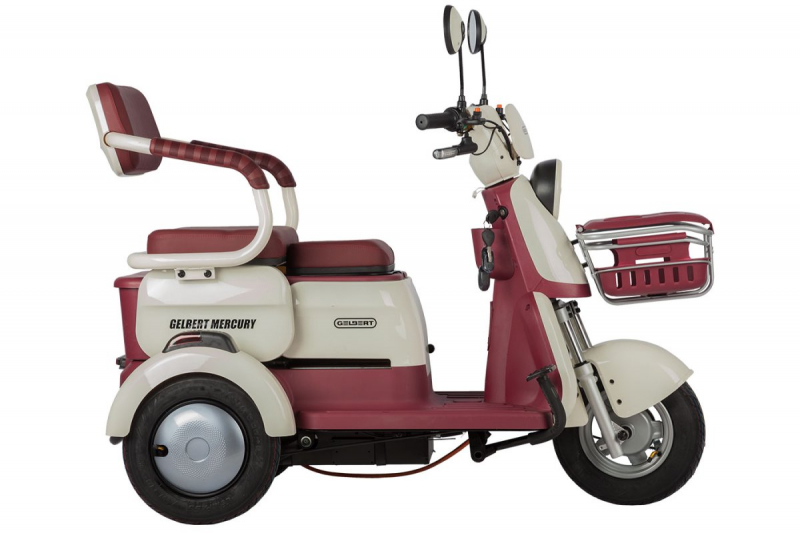 Электротрицикл Rutrike Gelbert Mercury 48V/60V 650Вт Зеленый