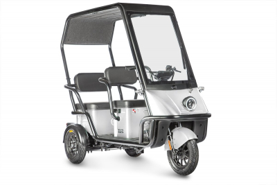 Электротрицикл Wanshida NIPLA 500 60V 1000Вт Черно-белый HV Market