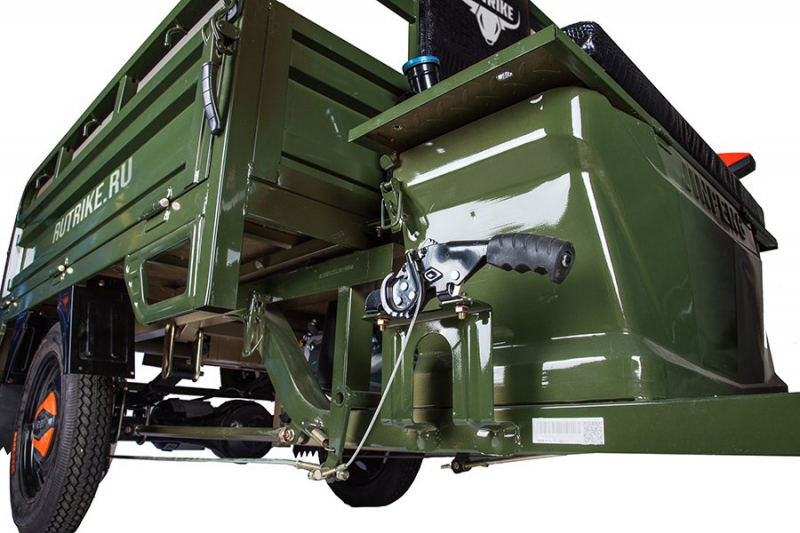 Грузовой электротрицикл Rutrike Гибрид 1500 60V1000W Зеленый HV Market